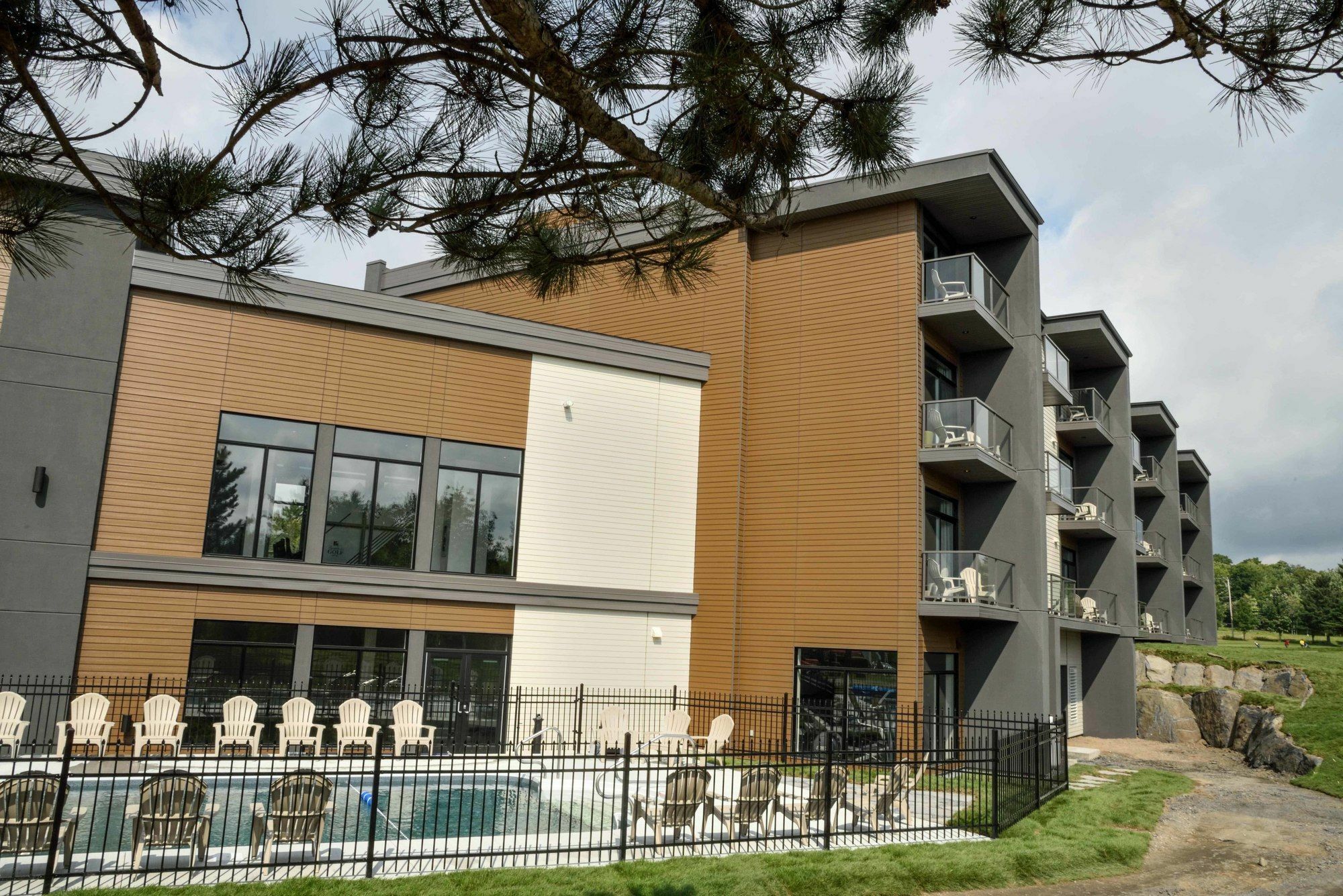 Hotel La Cache du Golf à Beauceville Extérieur photo